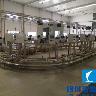 空气源热泵组装线