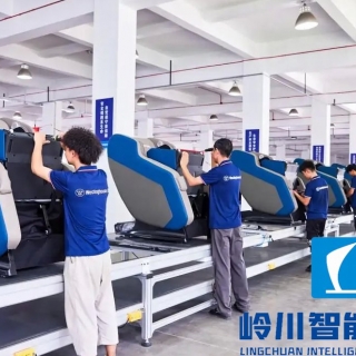 按摩椅装配流水线