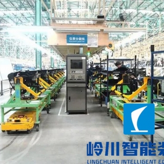 汽车仪表盘组装线